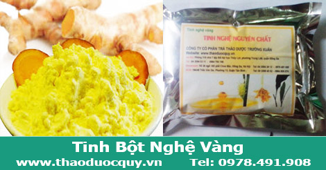 Tinh bột Nghệ Vàng 300gr Tinh bột Nghệ Vàng 300gr